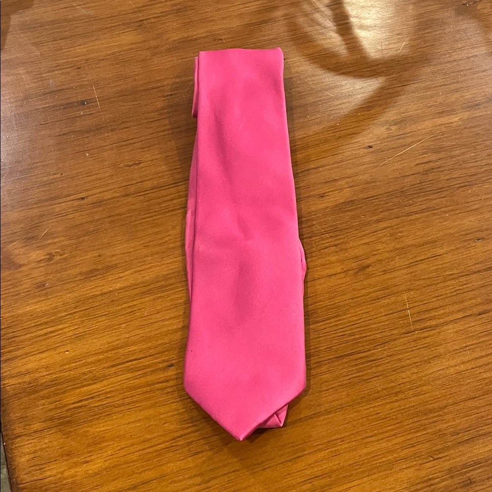 Donald J. Trump Vintage Silk Tie Pink 62” Total Length